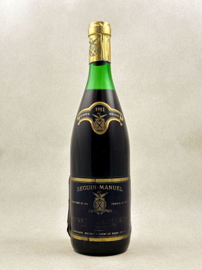 Seguin-Manuel - Gevrey Chambertin 1981