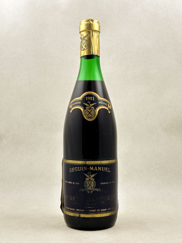Seguin-Manuel - Gevrey Chambertin 1981