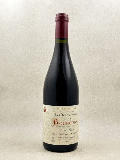Cave de Lugny - Bourgogne Pinot Noir "Les Sept Ouvrées" 2007