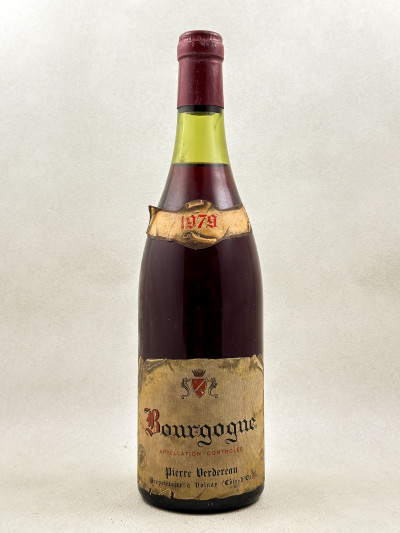 Pierre Verdereau - Bourgogne Pinot Noir 1979r "Les Armandières" 1993