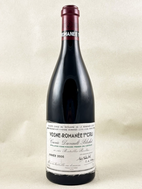 Romanée Conti - Vosne Romanée 1er cru "Cuvée Duvault Blochet"