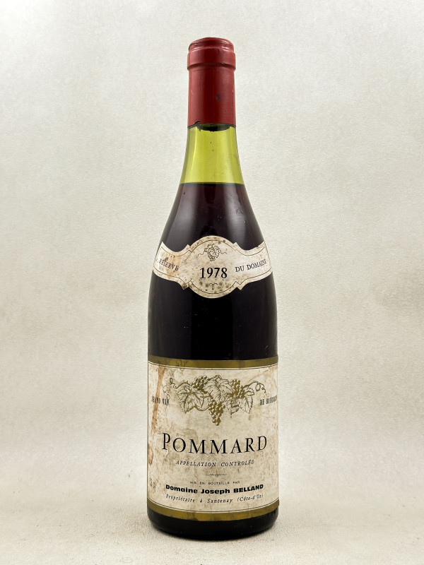 Joseph Belland - Pommard 1978