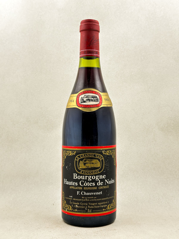 Chauvenet - Bourgogne "Hautes Côtes de Nuits" 1984