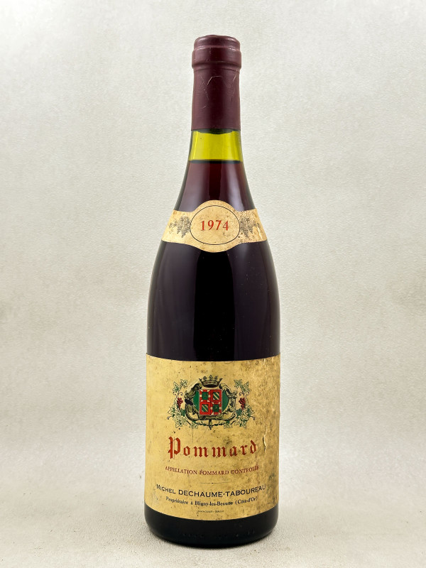 Dechaume Taboureau - Pommard 1974