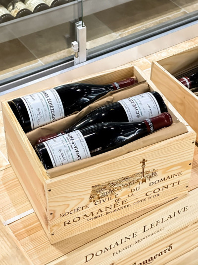 Assortiment Domaine de la Romanée Conti 2011 OWC9 - 1xE / 2xGR / 2xRSV / 1xR / 2xLT / 1xRC