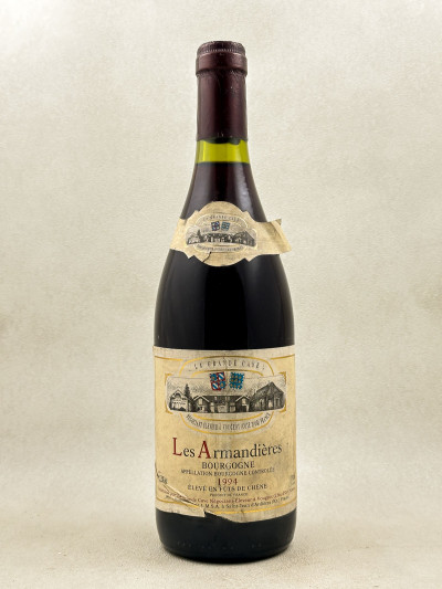 La Grande Cave - Bourgogne Pinot Noir "Les Armandières" 1994