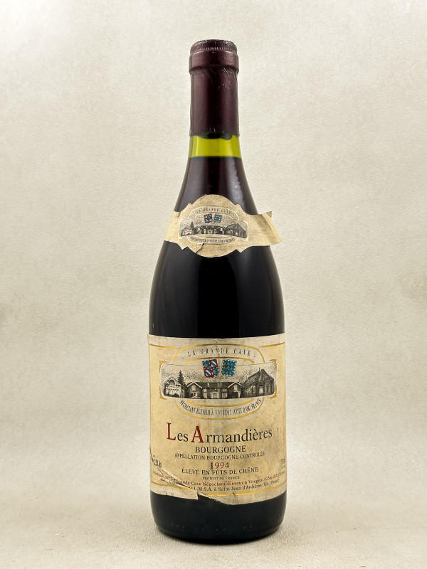 La Grande Cave - Bourgogne Pinot Noir "Les Armandières" 1994