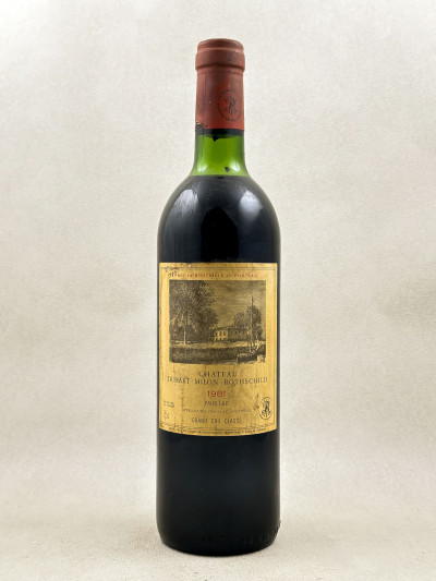 Duhart Milon - Pauillac 1981