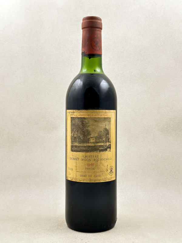 Duhart Milon - Pauillac 1981