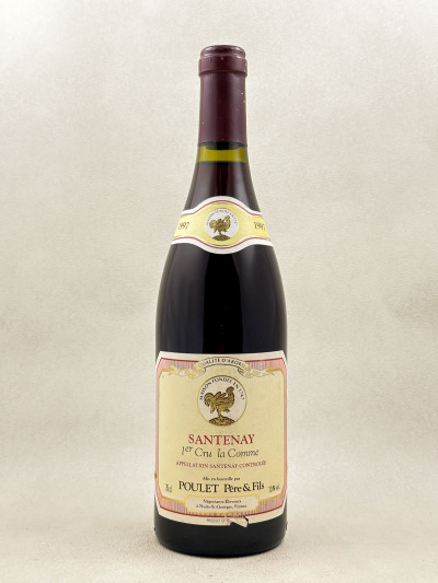 Poulet Père & Fils - Santenay 1er Cru "La Comme" 1997