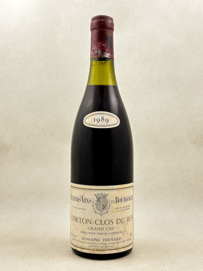 Domaine Thénard - Corton "Clos du Roi 1989
