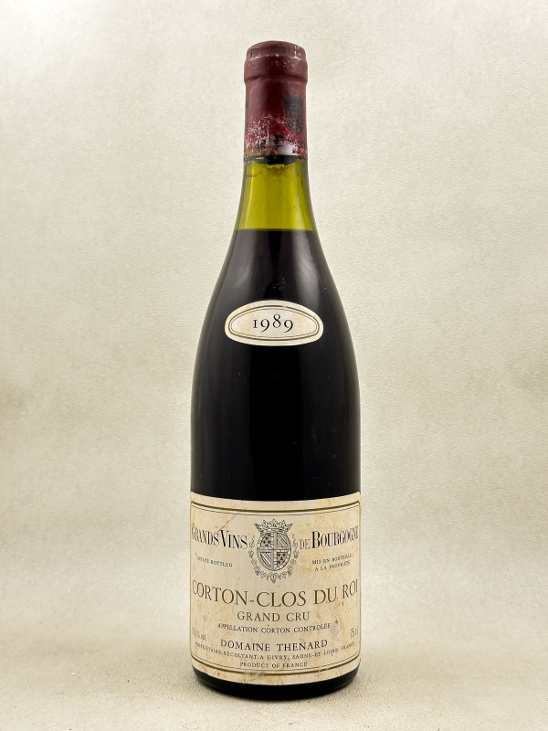 Domaine Thénard - Corton "Clos du Roi 1989