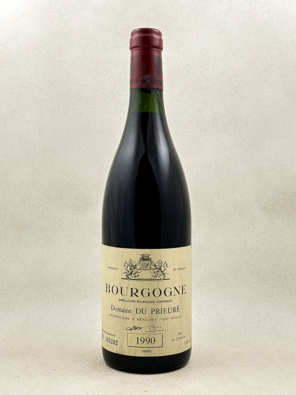 Domaine du Prieuré - Bourgogne Pinot Noir 1990