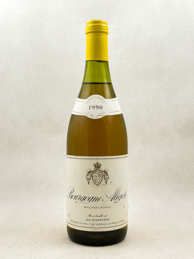 Jean Bonardière - Bourgogne Aligoté 1990