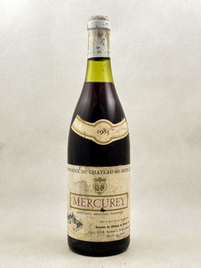 Chateau de Mercey - Mercurey 1983
