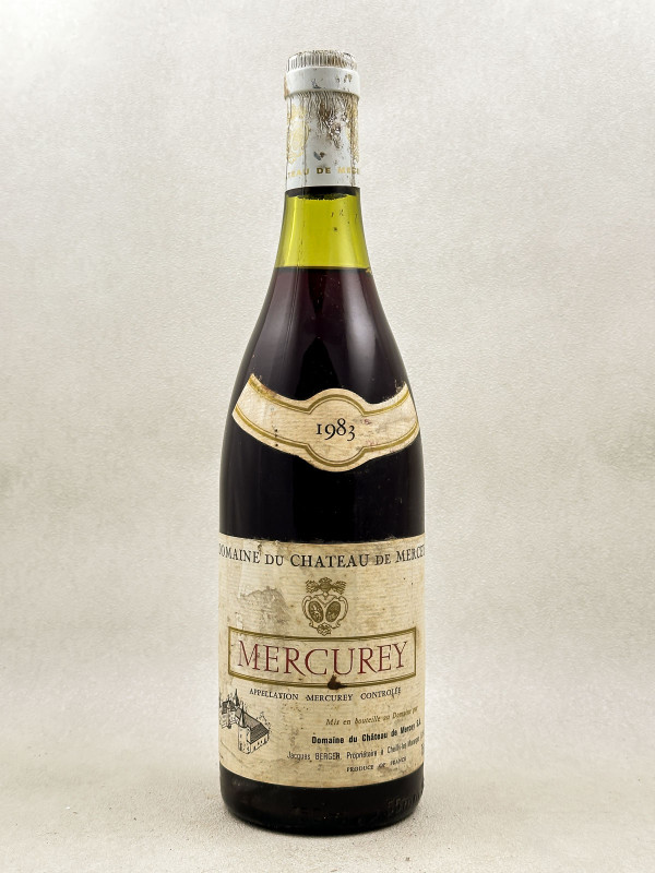 Chateau de Mercey - Mercurey 1983