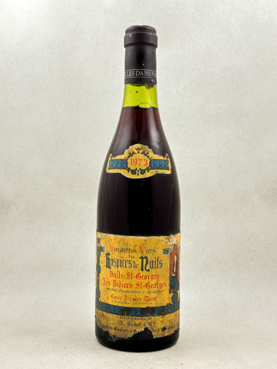 Albert Bichot - Hospices de nuits - Nuits Saint Georges 1er Cru "Les Didiers · Jacques Duret" 1973