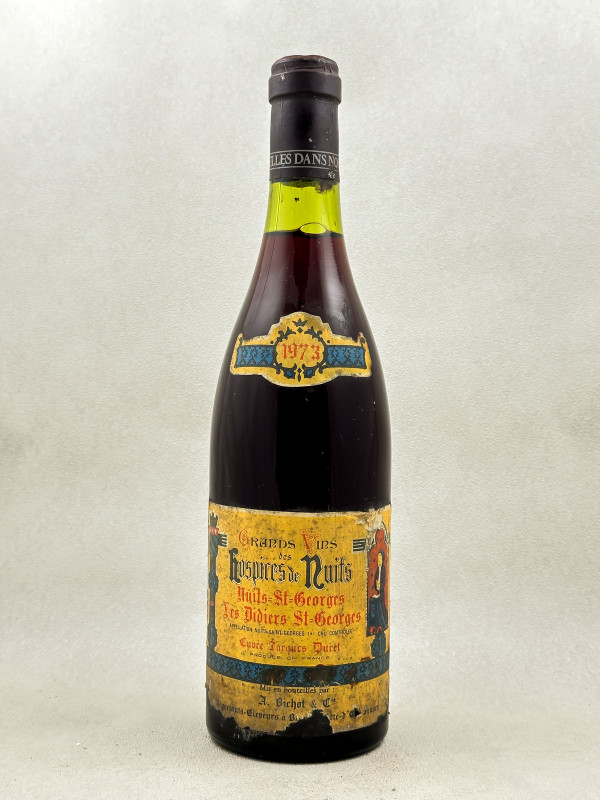 Albert Bichot - Hospices de nuits - Nuits Saint Georges 1er Cru "Les Didiers · Jacques Duret" 1973