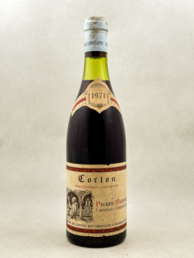 Cave des Cordeliers - Corton 1971