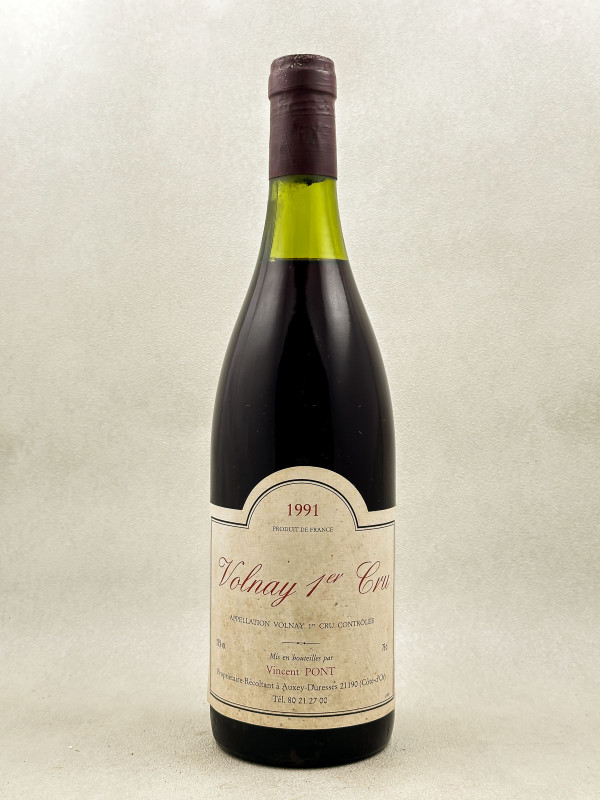 Pont Vincent - Volnay 1er Cru 1991
