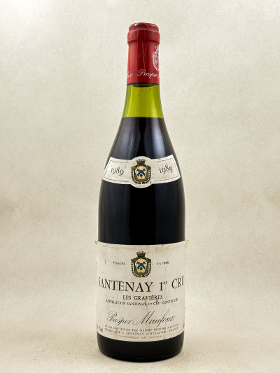 Prosper Maufoux - Santenay 1er Cru "Les Gravières" 1989