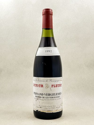 Dufour Fleury - Pernand Vergelesses 1er cru "Les Vergelesses" 1992