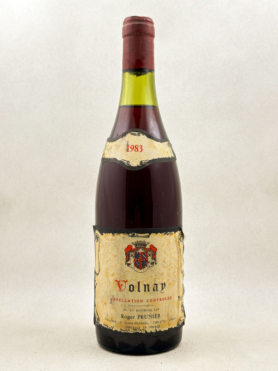 Roger Prunier - Volnay 1983
