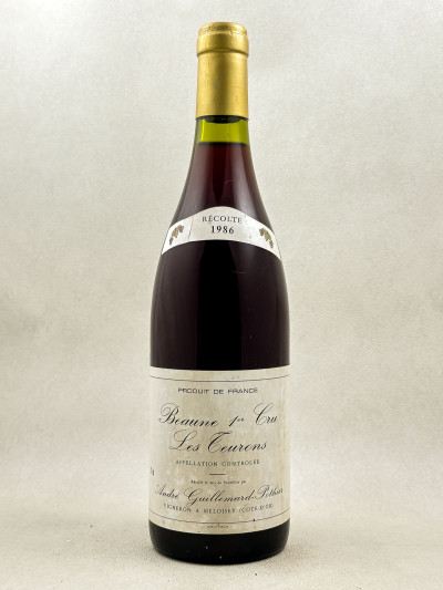 André Guillemard-Pothier - Beaune 1er cru "Les Teurons" 1986