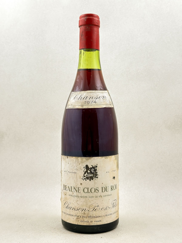Chanson - Beaune 1er Cru "Clos du Roi" 1974