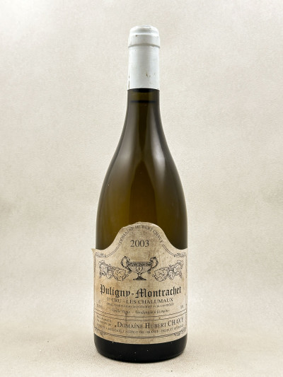 Hubert Chavy - Puligny Montrachet 1er Cru "Chalumaux" 2003