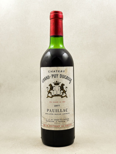 Grand Puy Ducasse - Pauillac 1977
