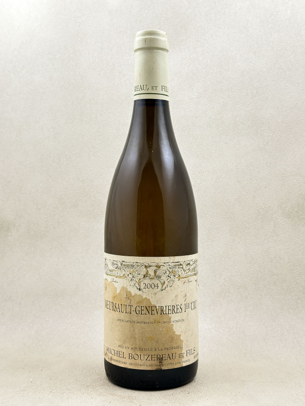 Michel Bouzereau - Meursault 1er cru "Genevrières" 2004