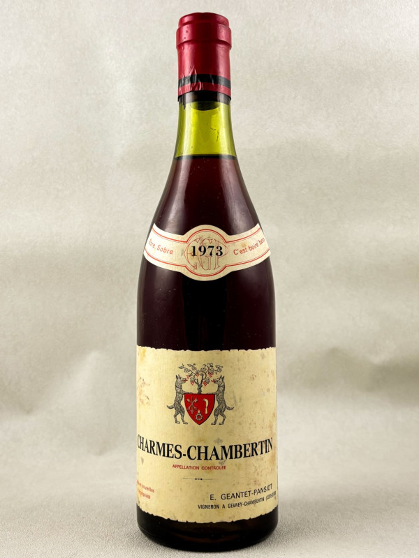 Geantet Pansiot - Charmes Chambertin 1982