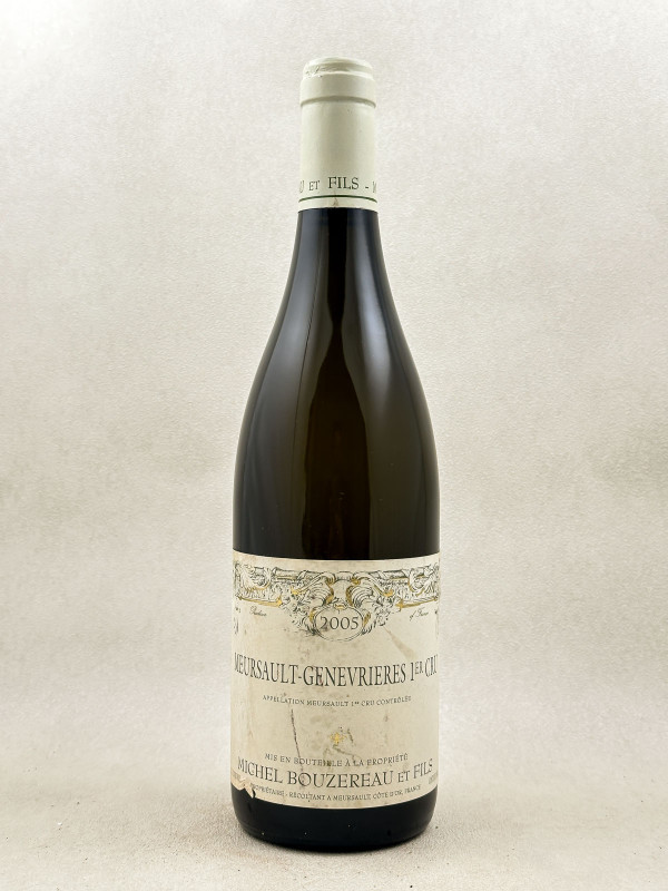 Michel Bouzereau - Meursault 1er cru "Genevrières" 2005