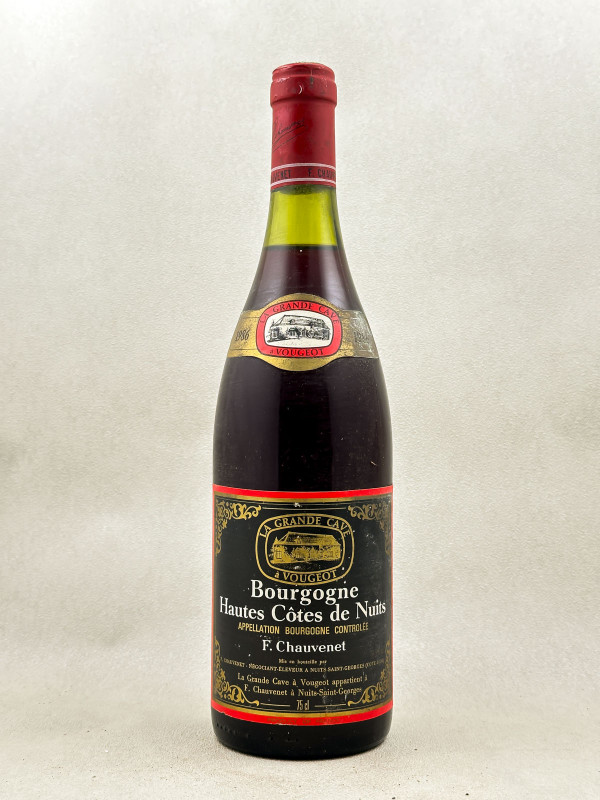Chauvenet - Bourgogne "Hautes Côtes de Nuits" 1986