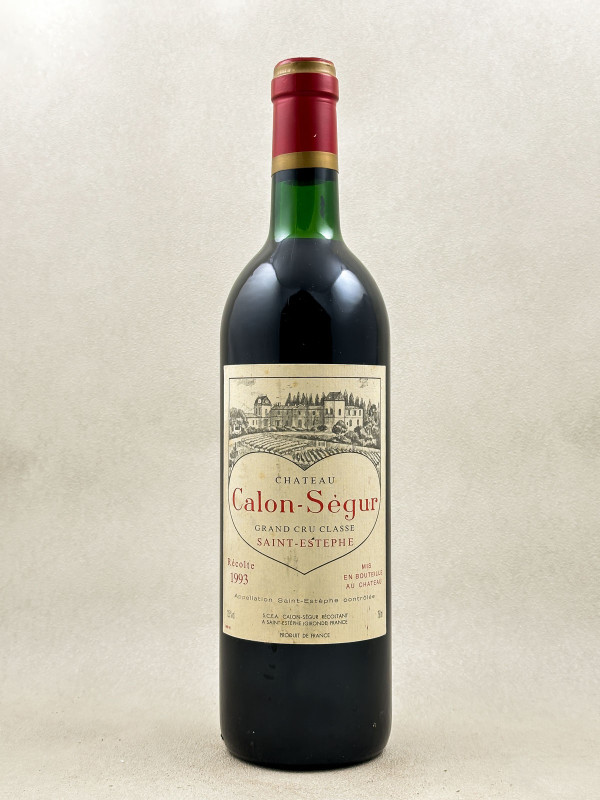 Calon Ségur - Saint Estèphe 1993