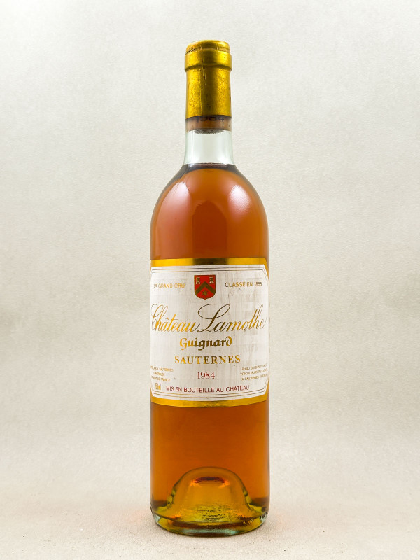 Lamothe - Sauternes 1984