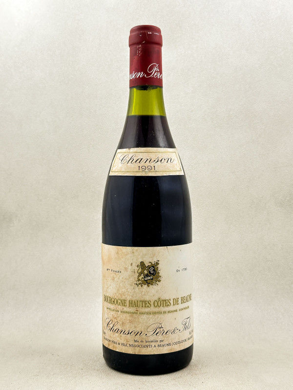 Chanson - Bourgogne Hautes Côtes de Beaune 1991