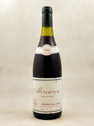Poupon - Mercurey 1986