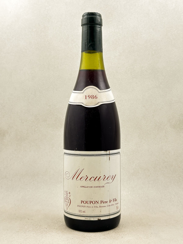 Poupon - Mercurey 1986
