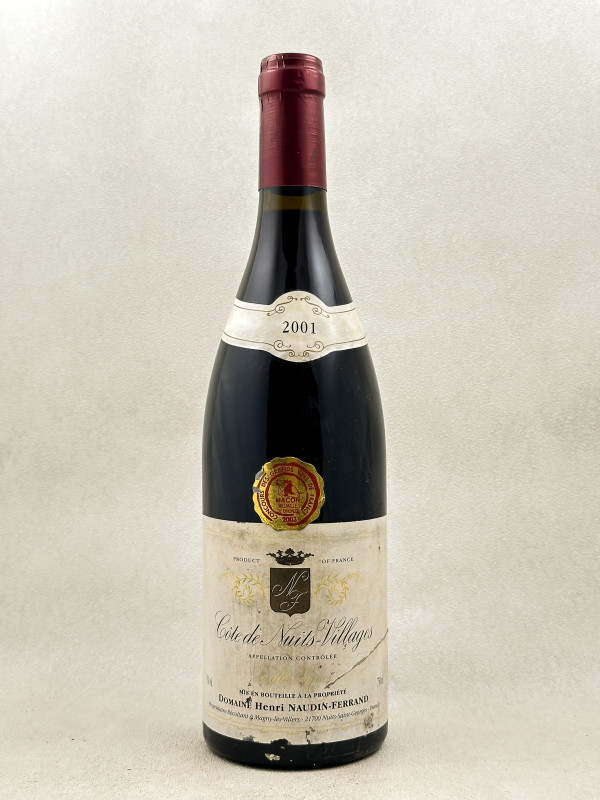 Naudin-Ferrand - Bourgogne Hautes Côtes de Nuits 2001