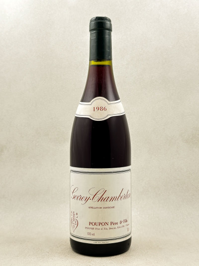 Poupon - Gevrey Chambertin 1986