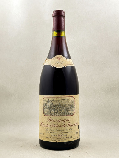 Denis Carré - Bourgogne Hautes Côtes de Beaune 1989 MAGNUM