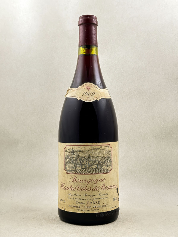 Denis Carré - Bourgogne Hautes Côtes de Beaune 1989 MAGNUM