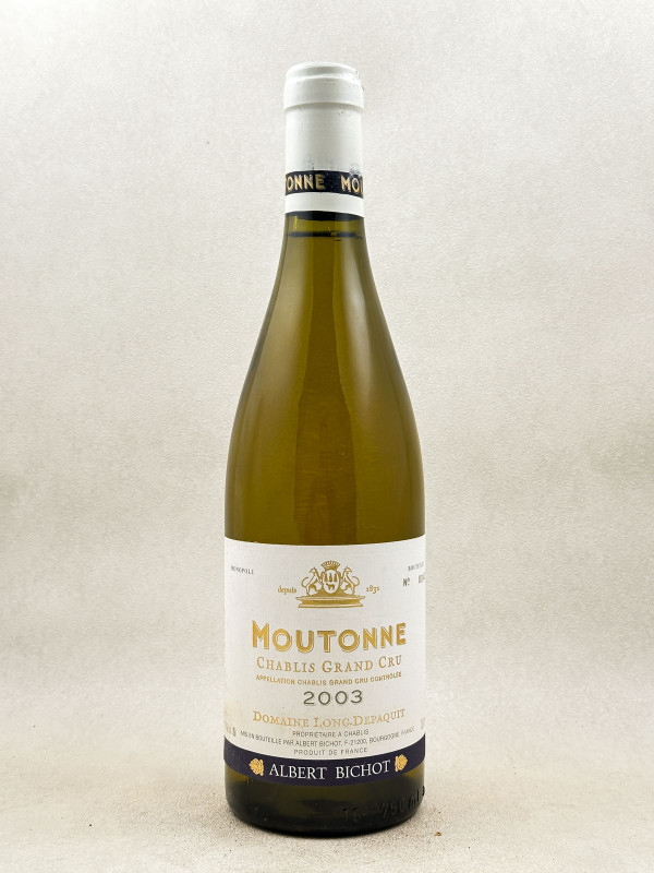 Droin - Chablis grand cru "Valmur" 2003