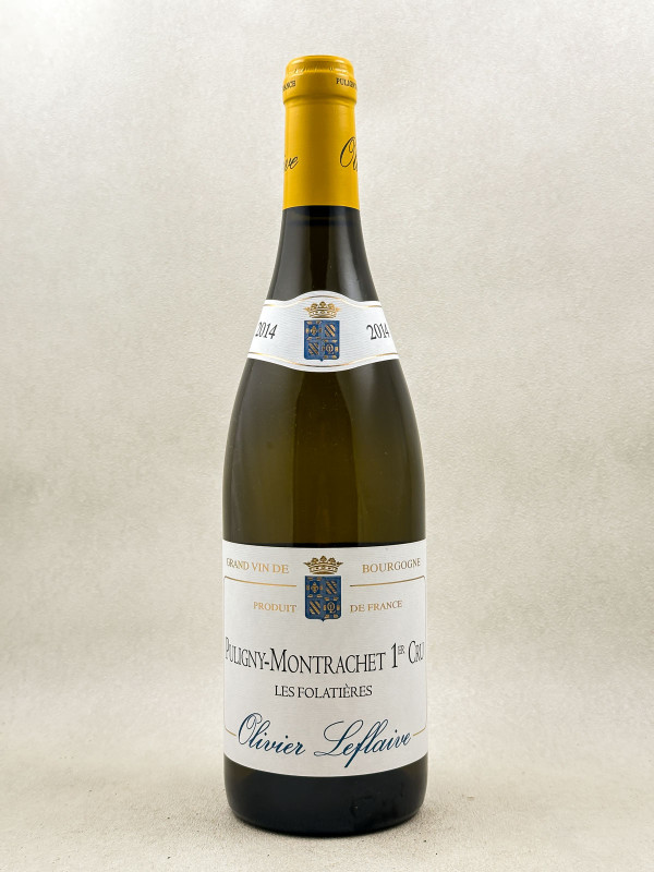 Olivier Leflaive - Puligny Montrachet 1er cru "Les Folatières" 2014