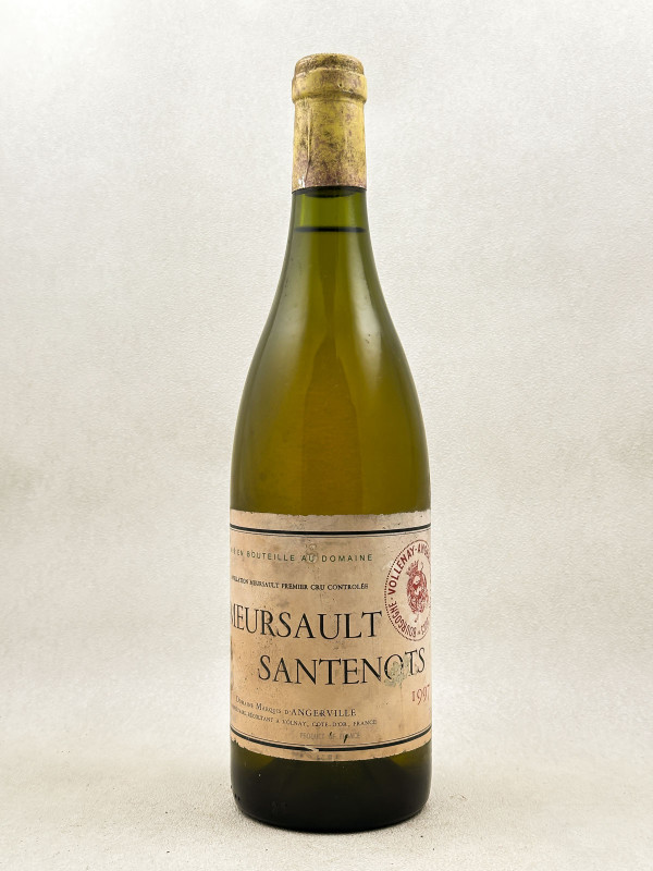 Marquis d'Angerville - Meursault 1er cru "Santenots" 1997