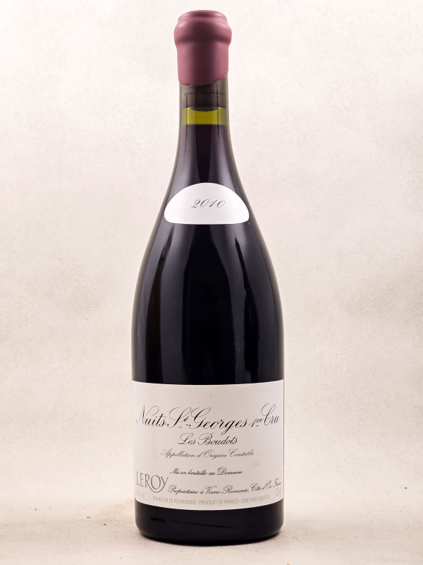 Leroy - Nuits Saint Georges 1er cru "Les Boudots" 2010