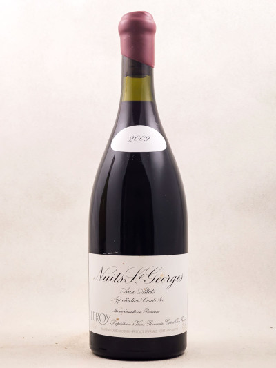 Leroy - Nuits Saint Georges 1er cru "Aux Allots" 2009