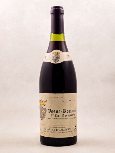 Charles de Vallière - Vosne Romanée 1er Cru "Aux Brulées" 1995